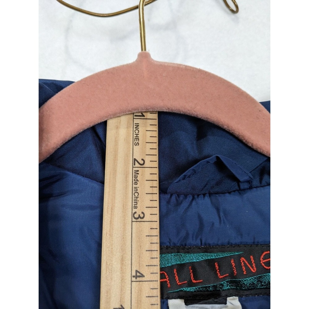 North Face Fall Line Womens Coat Size M Gore Tex Thermolite Polyester Purple - Picture 11 of 16